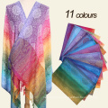 Nuevo invierno llegó 11 colores al por mayor chales pashmina canadá Jacquard bufanda